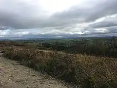 View from the top of Knockma Hill