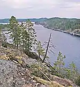 A view from Sulkava Hill Fort (Linnavuori)