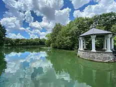 View of Lake Clara Meer from bridge