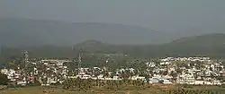 view of Nakkapalli town from Upamaka temple