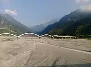 The Taroko Gate Bridge