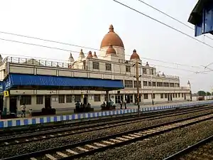 Inside view of the Joychandi Pahar Railway's station