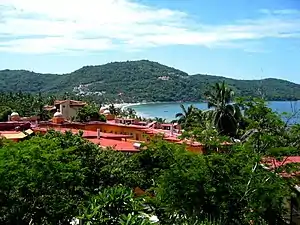 Partial view over Playa la Ropa