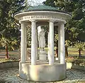 Well temple in the spa park at Bad Vilbel