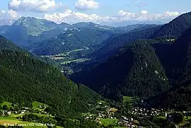 Saint Jean d'Aulps Village, in the heart of the Vallée d'Aulps