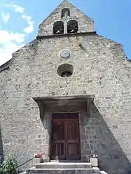 The church in Marcols-les-Eaux