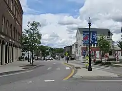 Village Street in center of Penacook