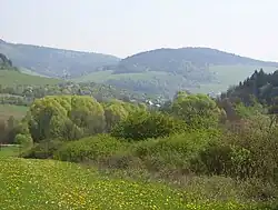 View of the valley where Jasenica lies