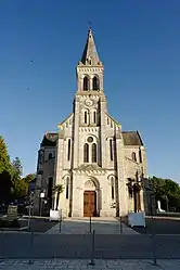 The Church of Saint-Sébastien, in Villedieu-sur-Indre