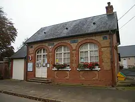 The town hall in Villers-aux Erables