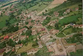 An aerial view of Villers-Saint-Barthélemy