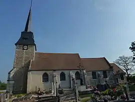 The church in Villez-sur-le-Neubourg