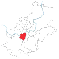 Location of Lazdynai