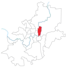 Location of Žirmūnai