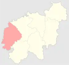 Location in the Vilna Governorate