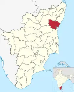 Location in India