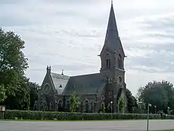 Vinberg Church in August 2007