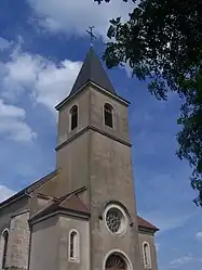 The church in Vincelles