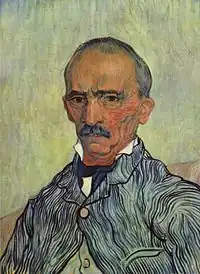 Portrait of Trabuc; Chief Orderly at Saint-Paul Hospital1889Kunstmuseum Solothurn, Solothrun, Switzerland (F629)