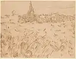Ink drawing of the painting (F1548, JH1726), Morgan Library & Museum