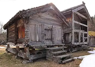 Vindlausloftet - oldest secular building in Norway