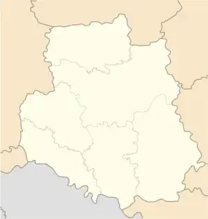 Busha is located in Vinnytsia Oblast