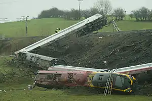 Image 71The site of the 2007 Grayrigg train derailment (from History of Cumbria)