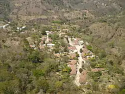 A panoramic view of the whole town