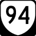 State Route 94 marker