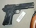 35 pistol at RCR Museum in London,