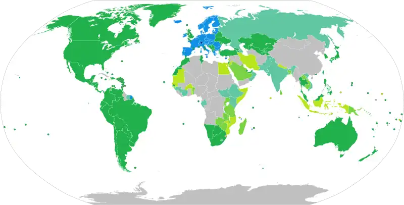 Visa requirements for Liechtenstein citizens