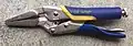 Vise-Grip long-nose locking pliers.