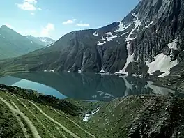 View of Vishansar Lake