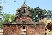 Vishnu temple of Rai family, a pancha ratna, built in 1806