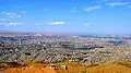 A view of Tabriz from Eynali foothills.