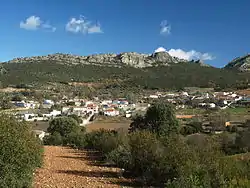 View of Hontanar, province of Toledo, Spain.