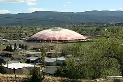 Aerial view of Springerville.