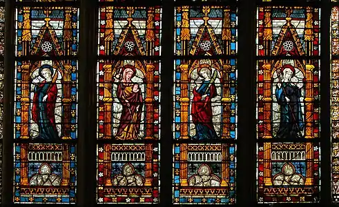 Windows of Troyes Cathedral About 1270)