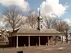 Visbank, covered fish market