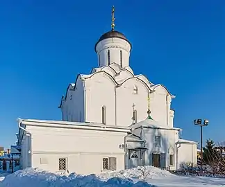 The main church of the Princess Mary's Convent, founded by Maria Shvarnovna in Vladimir.