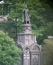 Monument to Volodymyr the Great in Kyiv.