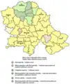 Serbs in Vojvodina according to the 2011 census