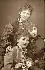 Jessie, Rosina and Victoria Vokes