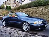 2004 C70 Collection in Titanium Grey with roof down (UK)