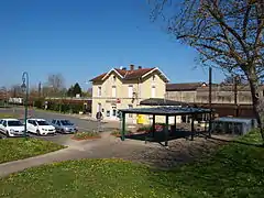 Parking and bike storage.