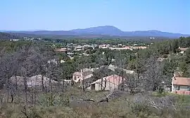 A general view of Prades-le-Lez