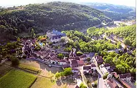 A general view of Berbiguières