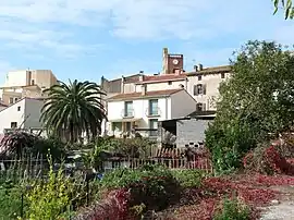 A general view of the village of Sorède