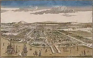 Image 50Image of Batavia, capital of the Dutch East Indies in what is now North Jakarta, circa 1780 (from History of Jakarta)