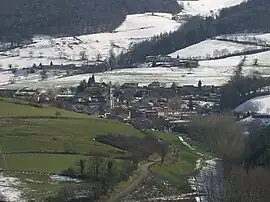 A general view of Saint-Genis-l'Argentière